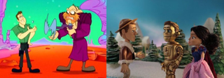 Images: Farscape, Syfy; Eureka, Syfy